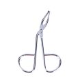 Eyebrow Tweezer Scissor Handle Flat Straight Tip Hair Plucker Stainless Steel Brow Tweezer. 