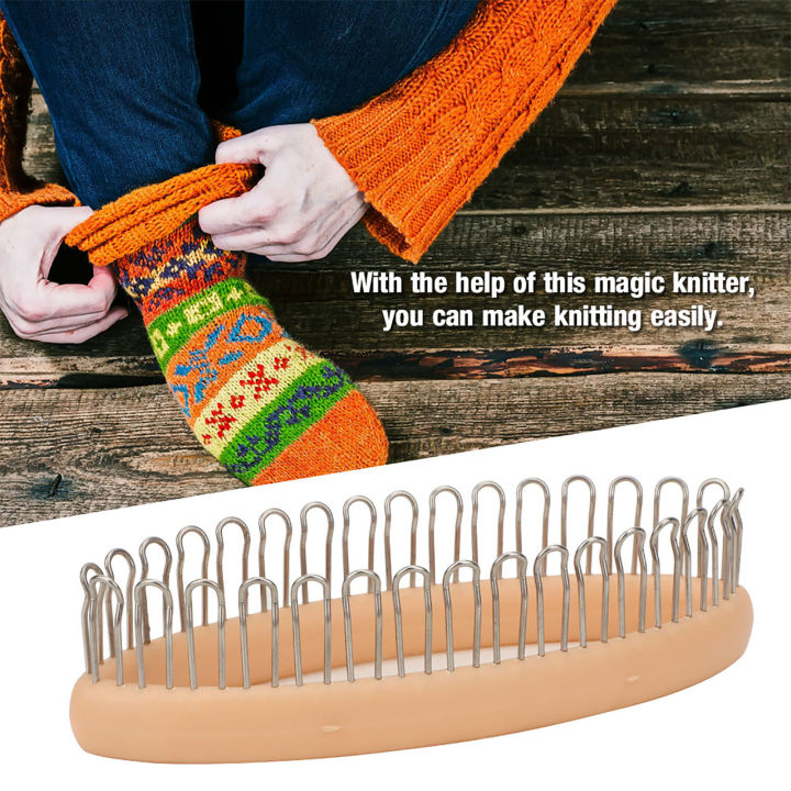 Socks Weaver, Handcraft Weaving Machine, Knitting Toy for Beginner Kids Gift for Children