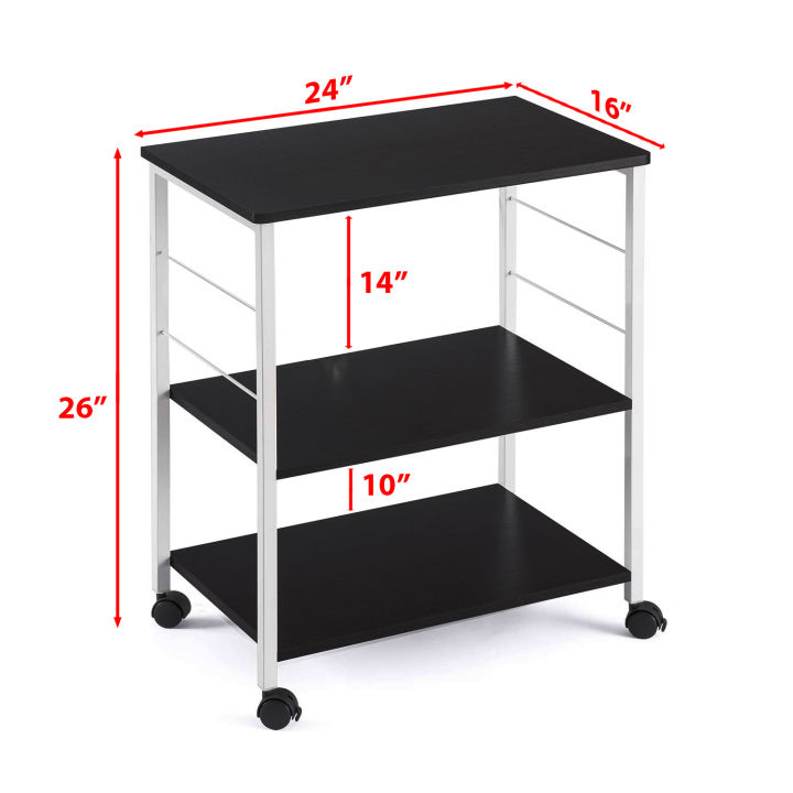 Microwave%20Cart%20Stand%20Kitchen%20Baker's%20Rack%20Utility%20Storage%20Shelf%20Microwave%20Stand%20-%20Image%203