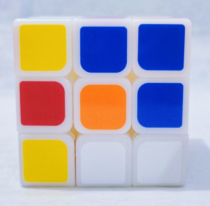 Stickerless 56mm Warrior S Rubiks Cube 3x3 - Magic Speed Cube Puzzle Toys Rubik's Cube 3x3, Memory and Responsiveness Rubik Cube, Concentration Rubic Cube ( 56mm ) Rubix Cube