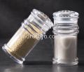 Salt and Pepper Shaker Crystal Plastic jar pack of 2 Dispenser Namak Dani Spice Dispenser Set - Cut Crystal - Large Beautifully Shakers. 