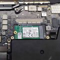 M.2 NVME SSD Convert Adapter for SSD Mac Book Pro 2016-2017 A1708 – Connector 22 + 34 Points. 