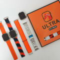 ULTRA SMARTWATCH 4 different straps Multifunctional SMART WATCH 24 Hrs Always on Amoled Display smartwatch. 