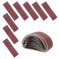 3 X 21 Inch Sanding Belts | Aluminum Oxide Sanding Belt | Premium Sandpaper For Portable Belt Sander – 10 Pack. 