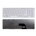 Laptop Notebook Keyboard Sony Vaio  SVE151C11M Series   P/N AEHK57002303A  –  White. 