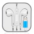 Bluetooth Wired Lightning Jack Handsfree for iPhone, Compatible with iPhone 7-14, In-Ear Earbuds with Mic and Volume Control. 