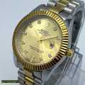 Men's Stainless Steel Analogue Watch. 