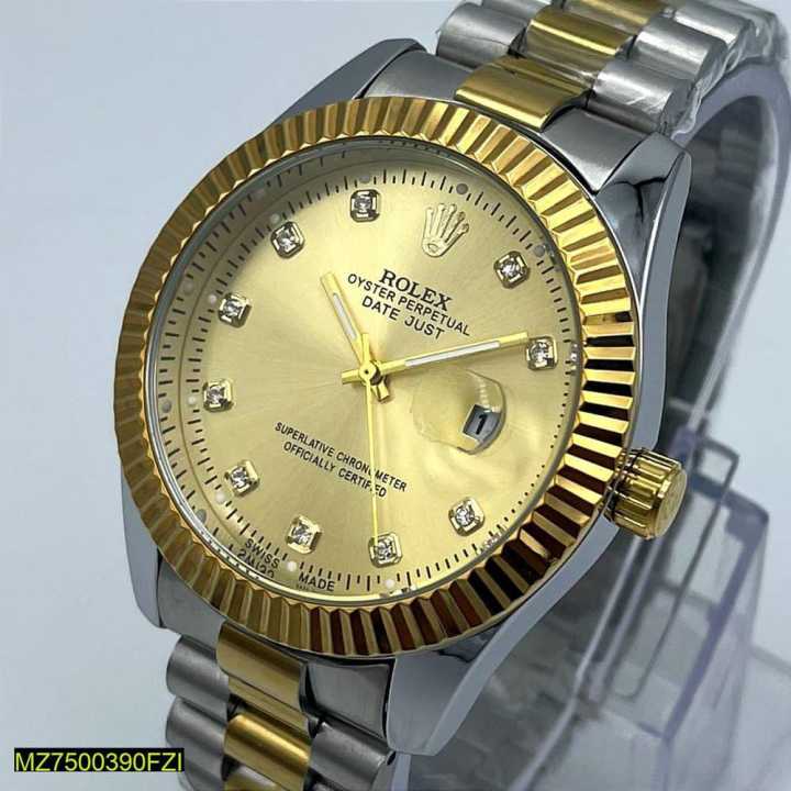 Men's%20Stainless%20Steel%20Analogue%20Watch%20-%20Image%205