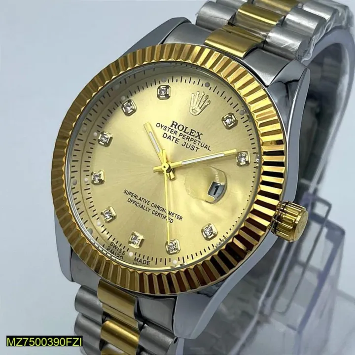 Men's%20Stainless%20Steel%20Analogue%20Watch%20-%20Image%205