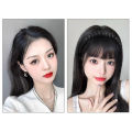 Wig Headband Air Bangs Natural Invisible Straight Bangs Seamless Hairstyle Tools Brave. 