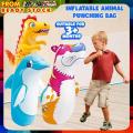 Inflatable Animal Toy Children 3D Bop Bags Designs Boxing Punch Bag Toys for boys and Girls  ,Birthday Gift. 