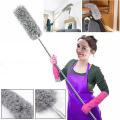 Microfiber Duster for Cleaning with Extension Pole, Extra Long 250cm , with Bendable Head, Extendable Duster for Cleaning High Ceiling Fan. 