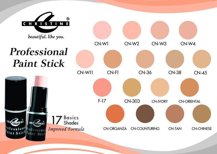 Christine%20Professional%20Paint%20Stick%20-%20Shade%20CN-F17%20-%20Image%204