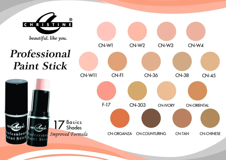 Christine%20Professional%20Paint%20Stick%20-%20Shade%20CN-38%20-%20Image%204