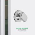 Suction Cup Handle Door 2 Pieces Fridge Glass Mobility Handle Silver. 