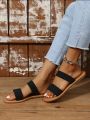 Handmade Foot Forward Flat Slippers for Women - Comfortable & Stylish, Available in Multiple Sizes. 