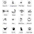 Customized Name Letter Words Heart Necklaces Custom Jewelry Gold Color Chain Necklace For Couple Men Women Lovers Girls Boy Gift. 