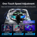 Vention Magnetic Phone Cooler Fast Cooling Semiconductor Radiator & LED Digital Display Clip-on Portable USB-C Heatsink for PUBG Mobile Gaming Phone Radiator. 