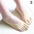 1 pair Women Five finger Socks Female ultrathin sock Funny Toe invisible sokken Cologo. 