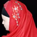 China Hijab Makna - Elegant Floral Scarf for Girls & Women. 