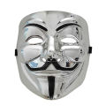 Imonic V for Vendetta Mask / Anonymous / Guy Fawkes Mask - Toys For Boys - Silver. 
