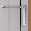 Adjustable Door Closer, Aluminum Alloy Automatic Door Closer, Spring Automatic Door Closing Device, Suitable For Many Types Of Door Hinge Household Automatic Door Spring for Fire Rated Door. 