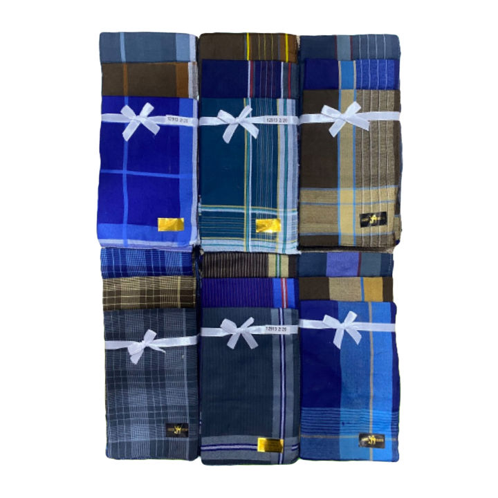 Pack Of 6 - Mens Rumal - Cotton Handkerchief For Gents & Ladies - Camel High Quality