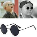 Metal Black Round Kids Sunglasses Brand little girl/boy Baby Child Glasses goggles oculos UV400 Small face Suit For 2~6 age. 
