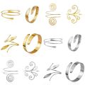 【Hot demand】Butterfly Alloy Cuff Bangle Bracelets for Women Hollow Out Musical Note Wide Open Arm Cuff Wrist Accessory Leaves Women Arm Chain Party.