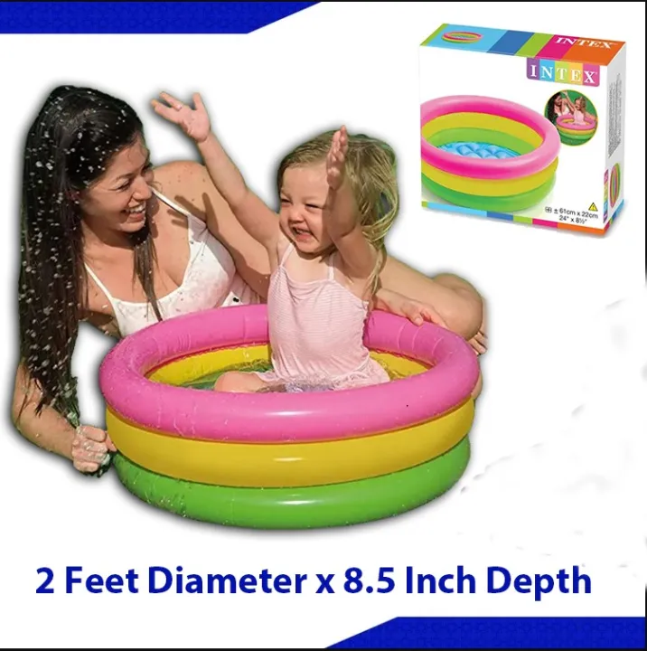 Intex%20Swimming%20Pool%20For%20Kids%20-%20Sunset%20Glow%20Baby%20Pool%20For%20Kidz%20Inflatable%20Kids%20Bath%20Tub%20For%20Children%20-%20Image%204