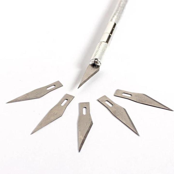 6 Blade Carve Knife Precision Paper Cutter Graver Cutter Craft Wood Pen Type Knife Hobby