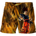Dragon Ball Z Harajuku Style Shorts With Hood 2023 Vegeta Goku Swimming Shorts Running Tank Top Men Cartoon Shorts Trend. 