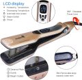 iGutech Hair Straighteners Flat Iron,Professional steam Hair Straightener, Anti-Scald Comb, Adjustable Temp and Auto-Off Function. 