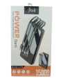 15000  MAH mini power bank with 4 cable type B type c 4in1 fast charging best quality power bank with cable for all phones. 