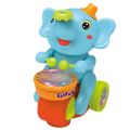 Musical Walking Elephant! Drums, Lights, & Blowing Balls - Fun for Kids! Walking Drummer Elephant! Blows Balls, Lights Up & Plays Music! Best Gift For Toddlers - Boys & Girls. 