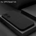 Oppo A17k Case Rock Slim Soft Silicon Matte Phone Cover - Black. 