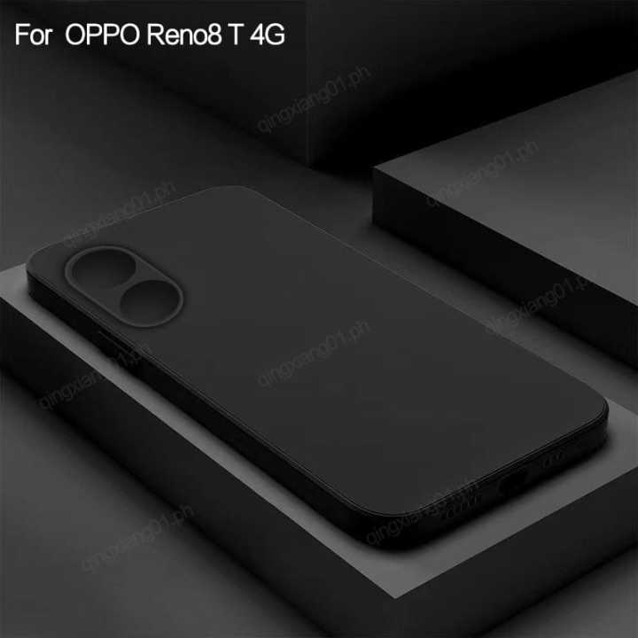 Oppo A17k Case Rock Slim Soft Silicon Matte Phone Cover - Black