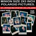 20 Polaroid Pictures, Custom Polaroid Pictures, Mobile Back Cover Polaroids, Photo Prints, for Home, Party Decoration, Minion Size 2x3 inch - PARI SHOP. 
