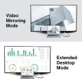 IVANKY Mini DisplayPort to HDMI Adapter, Mini DP(Thunderbolt) to HDMI Adapter, Gold-Plated Braided, Compatible with MacBook Air, Pro, Microsoft Surface Pro, Dock, Monitor, Projector and More. 
