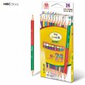 Dollar My Pencil Dual Side Pencil Colors, 6 Pencils With 12 Colors & 12 Pencils With 24 Colors| Dollar 2 in 1 Pencil Colours. 