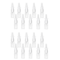 20Piece Clear Small Empty Nose Spray Bottle Reusable Fine Mist Sprayers for Travel 10ML. 