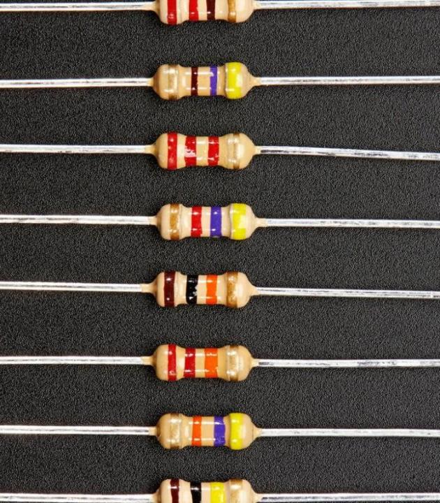 20pcs 100K ohm Through Hole Resistor 5% 1/4W 100 kilo ohm
