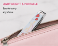 T6625-3 Premium Nail Clipper for Men & Women, Stainless Steel Fingernail and Toenail Cutter with Sharp Precision Cutting Edge, Smooth Comfortable Operation, Durable Metal Body, Stylish Heart Design, Compact Portable Personal Grooming Tool. 