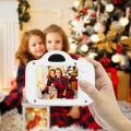 KOKKO Mini Kid Camera Cartoon Camera 20 Million Pixels 2 Inch Hd Ips Scherm Digitale Camera Projectie Video Camera For Kids. 