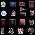 50 cross-border game Watch Dogs Legion Legion graffiti stickers Car motorcycle luggage stickers. 