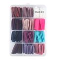 576/288/144 Colorful Artifical Nails Acrylic Full Cover Fake Nail Premium Fake Nails Set for Girls. 
