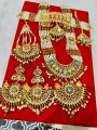 Beautiful 9 Ratan Heavy Bridal Mala complete Set  For Girls. 