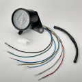 Cafe Retro Motorcycle Modified Gauge LED Indicator Mechanical Speedometer Odometer 220Km/H Motorcycle Spare Parts Accessories Parts. 