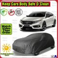 Honda Civic 16 to 21 ALPHA Car Cover - Long Life Paracute Quality Dust proof Anti Scrtch UV Resistant Car Top Cover 2016 2017 2018 2019 2020 2021. 