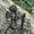 Outdoor Camping Survival Multi-Function Equipment Hand Tool/Multifunctional Stainless Steel Tool Card. 